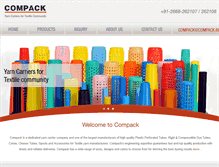 Tablet Screenshot of compack.in